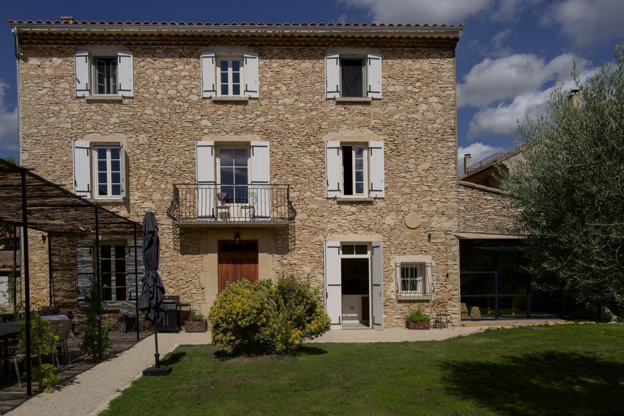 Provenzalisches Landhaus Les Martinets Am Fusse Des Mont Ventoux Villes-sur-Auzon Eksteriør billede