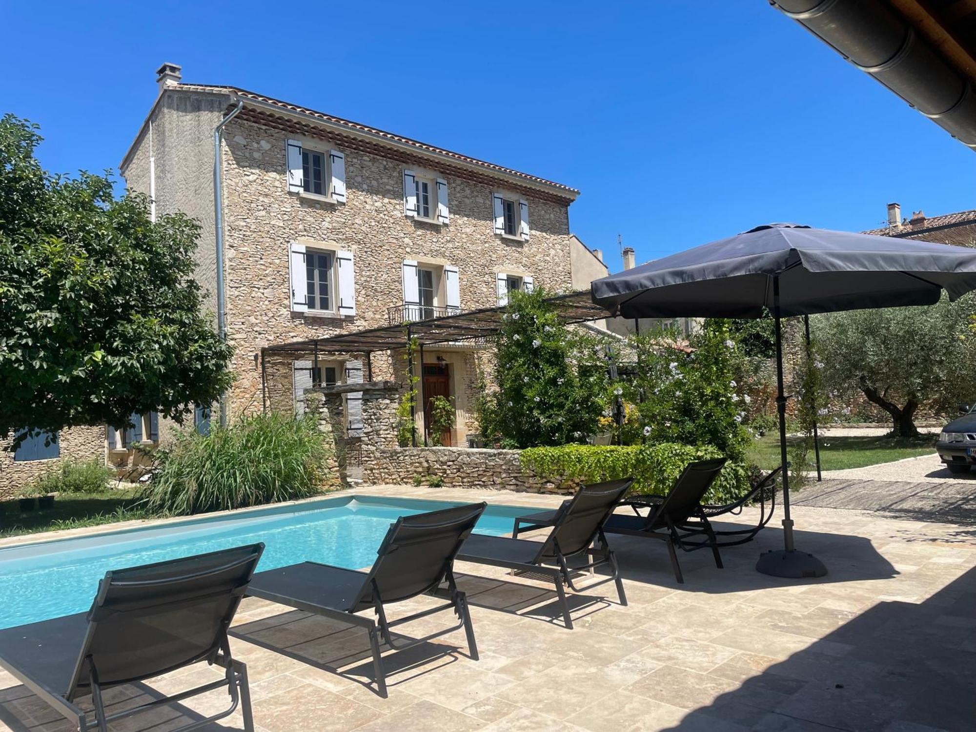 Provenzalisches Landhaus Les Martinets Am Fusse Des Mont Ventoux Villes-sur-Auzon Eksteriør billede